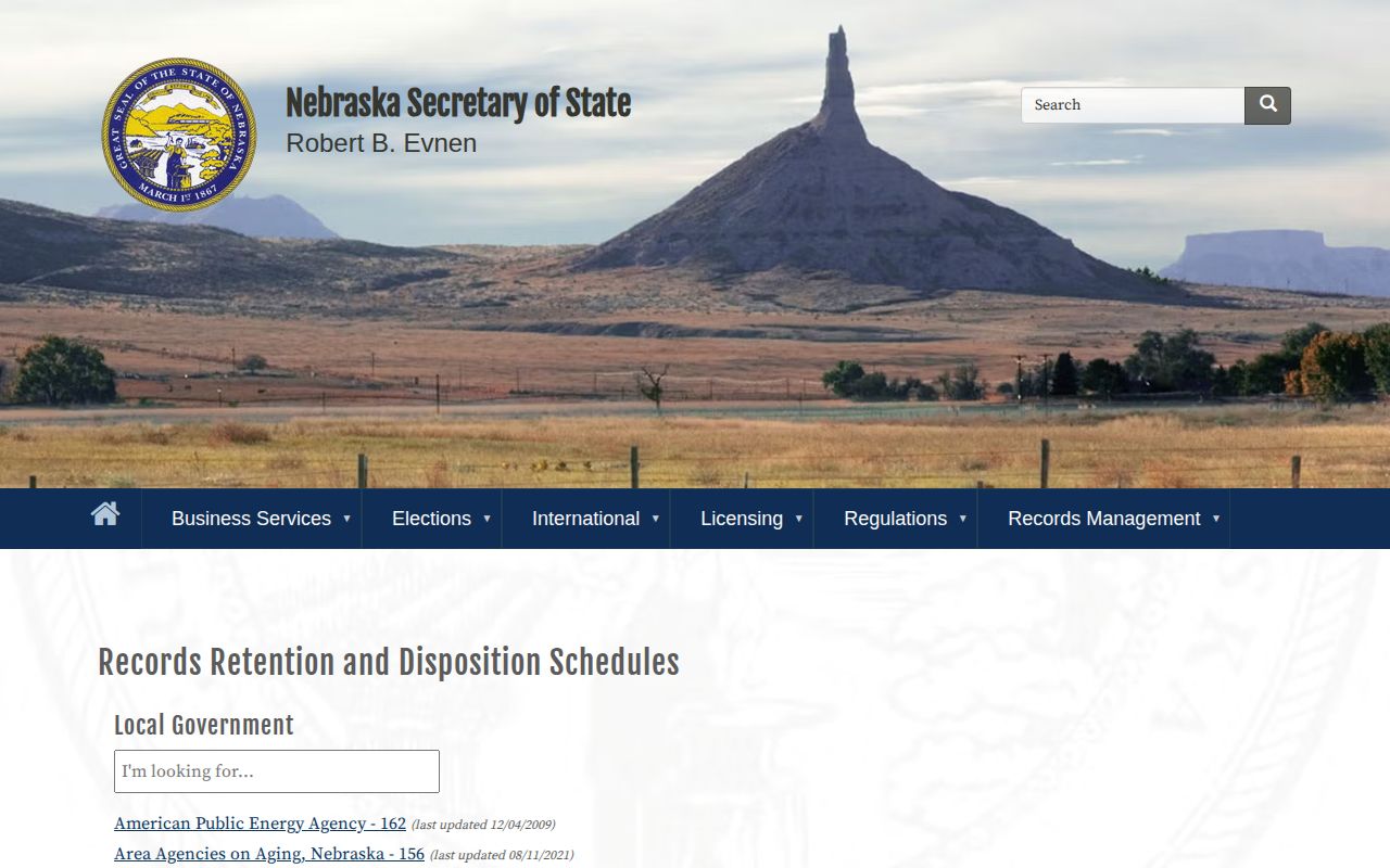 Polk County warrant record retention source from Nebraska county sheriffs schedule
